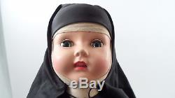 18 Catholic Nun Walker Doll with Sleep Eyes Open Mouth Teeth Madame Alexander