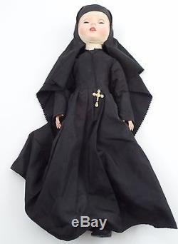 18 Catholic Nun Walker Doll with Sleep Eyes Open Mouth Teeth Madame Alexander