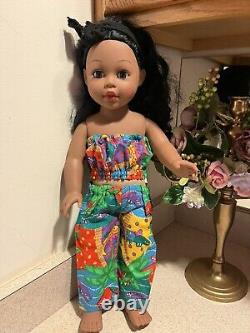 18 MADAME ALEXANDER FASHION DOLL ELLA Plus HANDMADE WARDROBE