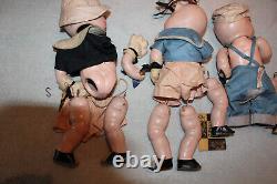 1930's Three Little Pigs Doll Set From Walt Disney Film By Madame Alexander