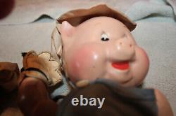 1930's Three Little Pigs Doll Set From Walt Disney Film By Madame Alexander