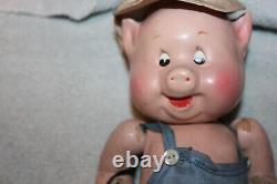 1930's Three Little Pigs Doll Set From Walt Disney Film By Madame Alexander