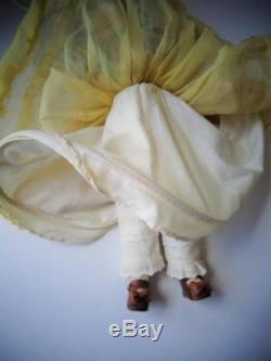1935 Madame Alexander Scarlett O'Hara 14 Composition Doll Superb! Yellow Dress