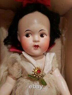 1937 Madame Alexander 13 Composition Snow White Doll Mint in Box