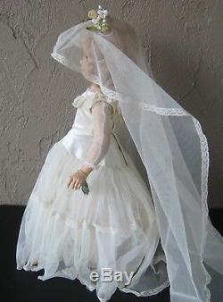 1948 Stunning 21 Margaret Madame Alexander Bride Doll All Original Tagged
