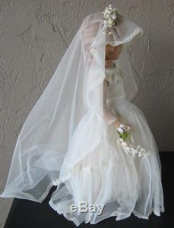 1948 Stunning 21 Margaret Madame Alexander Bride Doll All Original Tagged