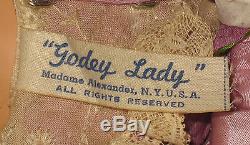 1949 Madame Alexander Godey Lady #1883 MIB Museum Quaility Stunning Rare Outfit