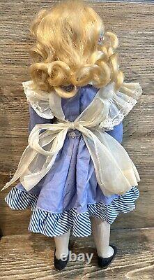 1950's Madame Alexander 18 Alice In Wonderland Maggie Face Herculean Steamer