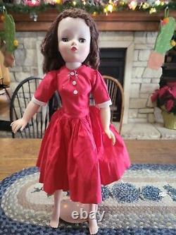 1950's Madame Alexander 20 Cissy Doll with Tagged Dress