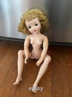 1950's Madame Alexander 20 blonde Basic Cissy doll, nude
