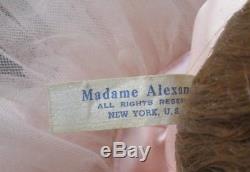 1950's Stunning 21 Madame Alexander Ballerina Pink Outfit All Original Tagged