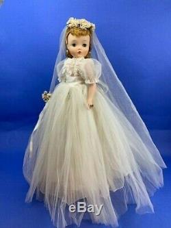 1950's Vintage Madame Alexander Tagged Cissy Bride