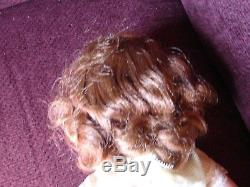 1950s MADAME ALEXANDER 20 CISSY DOLL AUBURN HAIR NICE HARD PLASTIC