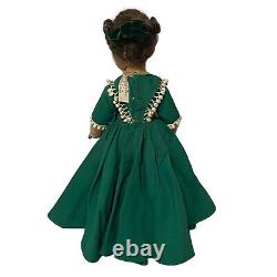 1950s Madame Alexander Jo Little Women Hard Plastic 14 Doll Green Dress