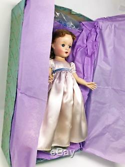 1953 Walt Disney Wendy Madame Alexander Peter Pan Hard Plastic Margaret Doll Box
