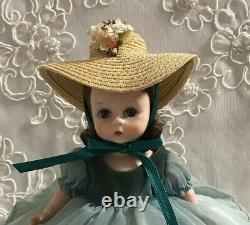 1954 Madame Alexander Kins SLW doll in tagged Blue Danube Dress # 351+ hat/shoes