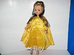 1956 Madame Alexander CISSY DOLL in GOLD THEATRE All ORIG. ONE OWNER