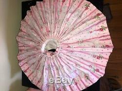 1956 Madame Alexander Cissy Tagged Pink Wallpaper Dress