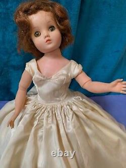 1957 Madame Alexander Elise Doll in Cherie Complete Goya Opera Cape, Satin Gown+