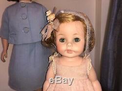 1961 Madame Alexander rare outfit 21 Inch Jacqueline Kennedy and Caroiline Doll
