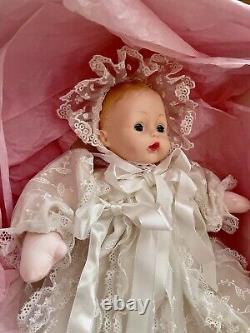 1977 Madame Alexander Baby Huggums Christening Doll. NIB! Never Removed