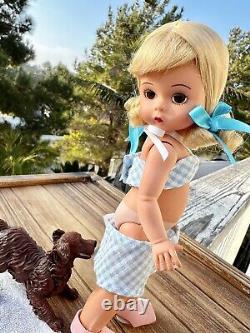 1998 Vintage Madame Alexander Coppertone Beach 8 Doll with Accessories And Dog