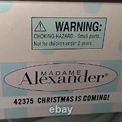 2006 Madame Alexander Christmas Is Coming 8 Dressed Doll NRFB MIB #42375