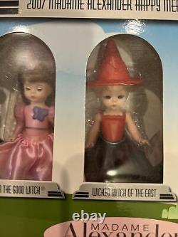 2007 Rare Set Of 8 Madame Alexander Wizard Of Oz McDonald's Happy Meal Dolls