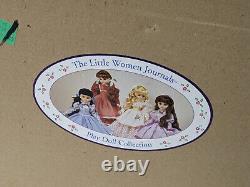 2x Madame Alexander Little Women Journals Meg's Armoire Trunk only no dolls