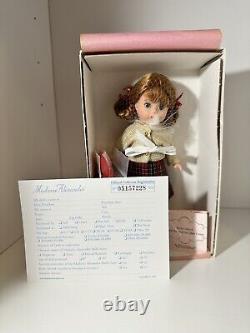 31460 Madame Alexander Doll In Box 8 Back To School Retired