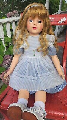 34 Rare Vintage 50s Madame Alexander Barbara Jane doll Painted Eyes 1952 Blond