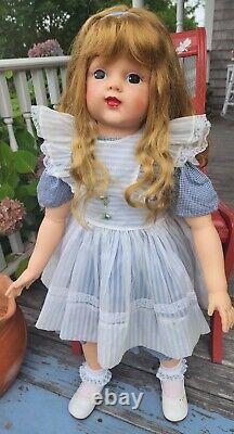 34 Rare Vintage 50s Madame Alexander Barbara Jane doll Painted Eyes 1952 Blond