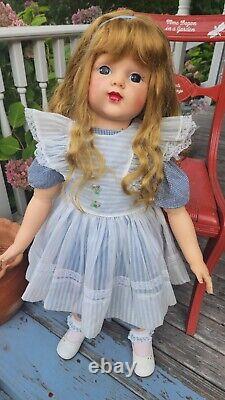 34 Rare Vintage 50s Madame Alexander Barbara Jane doll Painted Eyes 1952 Blond