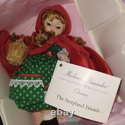 5 Vintage Madame Alexander Dolls Storyland Fairy Tales with Accessories