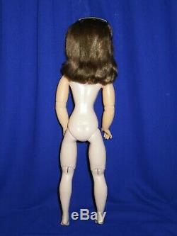 50's Madame Alexander 20 brunette Yardley wig Cissy doll + new ensemble