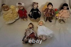 7 Madame Alexander Dolls 8inch