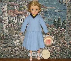 Alexander Vintage Elise Doll 15 16 Tall Blue Suit Wonderful Rare Outfit