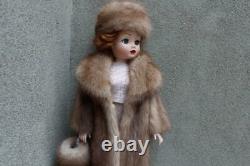 Autumn Haze Mink Fur Coat Hat & Muff 4 Madame Alexander Cissy dollsby dimitha