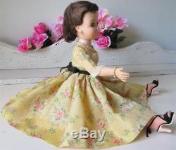 Beautiful 1950'S MADAME ALEXANDER CISSY with Tagged Floral Dress