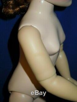 Beautiful 1950's Madame Alexander 20 Cissy doll with red, updo wig