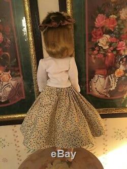 Beautiful Skirt Sweater Hat Outfit for Vintage Madame Alexander Cissy Doll