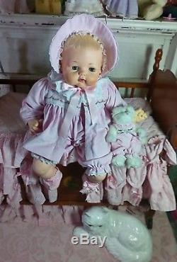Big Beautiful Vintage 24 Madame Alexander Kitten Baby Doll
