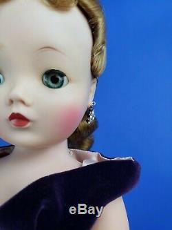 CISSY VHTF Doll in PURPLE TORSO GOWN 1957
