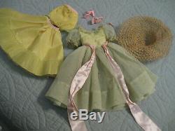 Cissy's Sjeer Green Dress (1958), Hat, Slip, Panties, Extras
