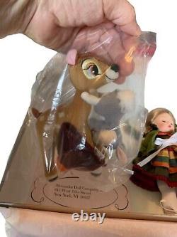 Disney Madame Alexander 48710 Wendy Loves Bambi Doll With Tags And Box 8 Inch Tall