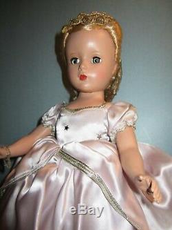 Early Hard Plastic Madame Alexander 14 Original Cinderella Doll Beautiful