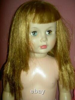 Extremely RARE, signed 1959 Madame Alexander, JANIE, 36 tall PlayPal doll #3513