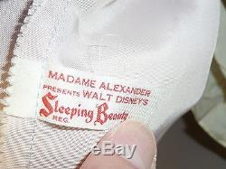 Fabulous Madame Alexander SLEEPING BEAUTY (Elise) 1959 All Original