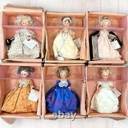 First Lady Doll Collection Series I Madame Alexander Set of 6 Boxed & Tags 1970s