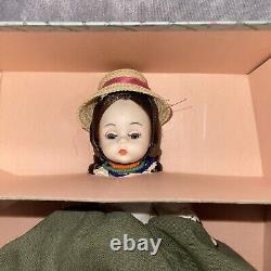 HTF 1960s, 387, Madame Alexander Bent Knee Walker 8 Doll Ecuador Box G50